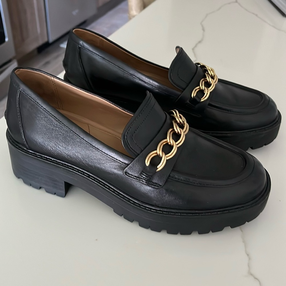 New without box Sam Edelman black loafers
